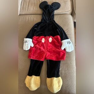 Disney Black and Red Mouse Costume for Kids